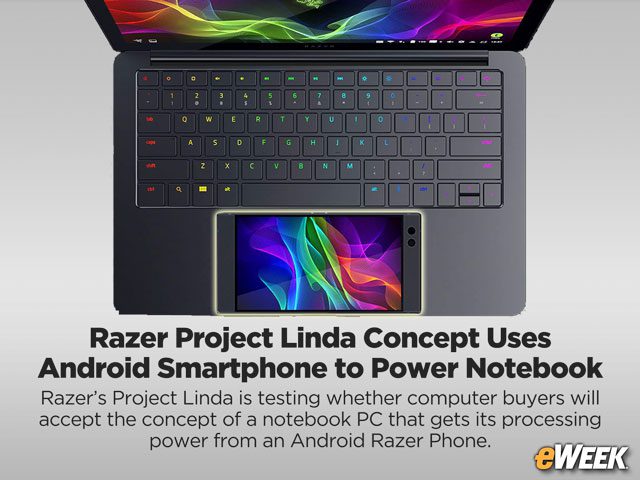 Razer Project Linda Concept Uses Android Smartphone to Power Notebook